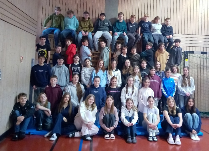 Gruppenbild der Konfis