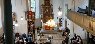 VM Hans Wurl beim Grußwort KV