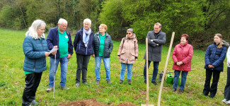1.Vorsitzende Edeltraud Jäschke vom Verein für Gartenbau u. Heimatpflege